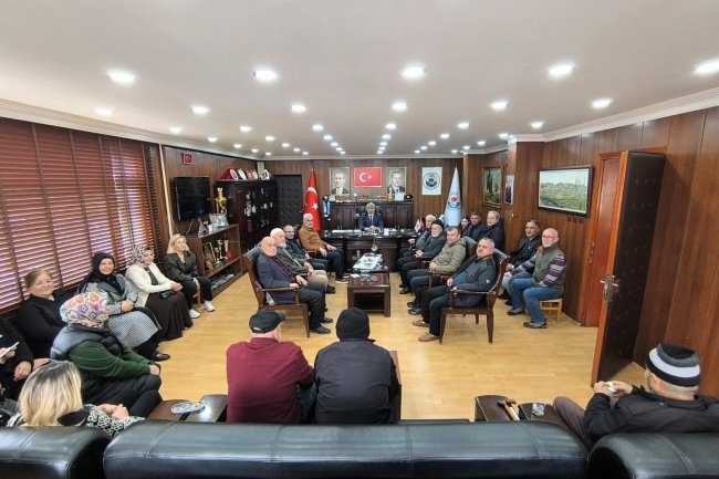 AK Parti Gülüç Belde Teşkilatından Belediyemize Birlik Ve Beraberlik Ziyareti