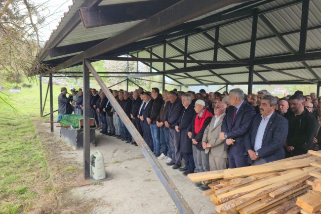 CENAZE MERASİMİNE KATILIM SAĞLADIK...