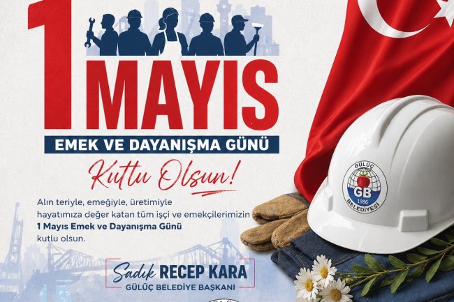 1 MAYIS EMEK VE DAYANIŞMA GÜNÜ KUTLU OLSUN...