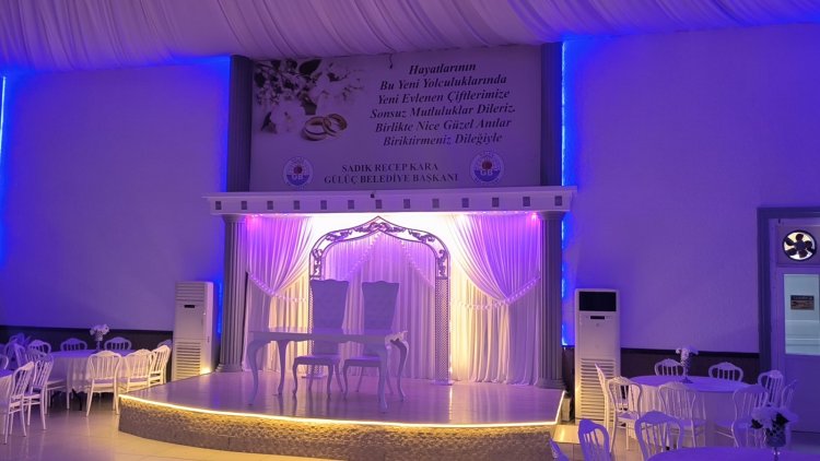 DÜĞÜN SALONU ÇALIŞMALARIMIZ TAMAMLANDI....