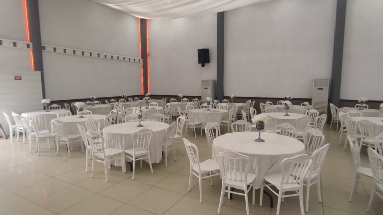 DÜĞÜN SALONU ÇALIŞMALARIMIZ TAMAMLANDI....