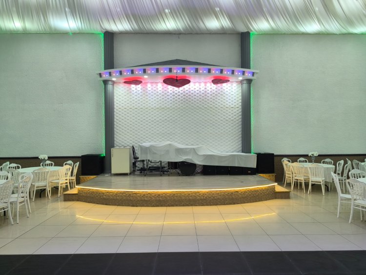 DÜĞÜN SALONU ÇALIŞMALARIMIZ TAMAMLANDI....