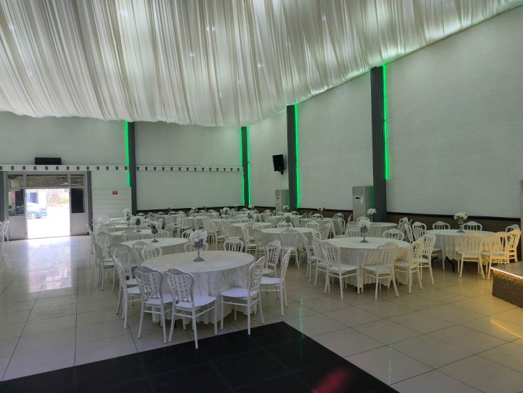 DÜĞÜN SALONU ÇALIŞMALARIMIZ TAMAMLANDI....