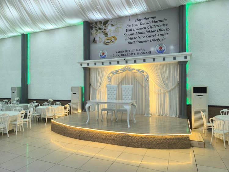 DÜĞÜN SALONU ÇALIŞMALARIMIZ TAMAMLANDI....