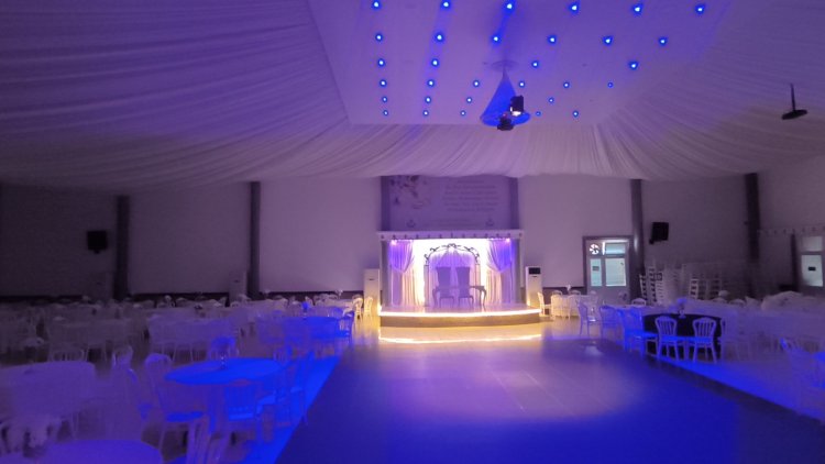 DÜĞÜN SALONU ÇALIŞMALARIMIZ TAMAMLANDI....