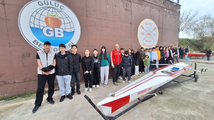 GÜLÜÇ BELEDİYESPOR KANO KÜREK KULÜBÜ ORTAOKUL ÖĞRENCİLERİMİZİ AĞIRLADI...