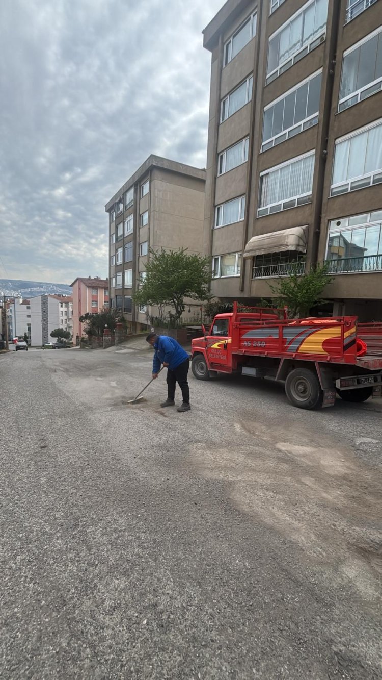 BELDEMİZDE ASFALT ÇALIŞMALARIMIZ DEVAM EDİYOR...
