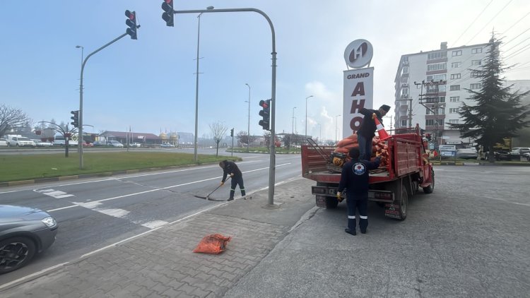 BELDEMİZDE ASFALT ÇALIŞMALARIMIZ DEVAM EDİYOR...