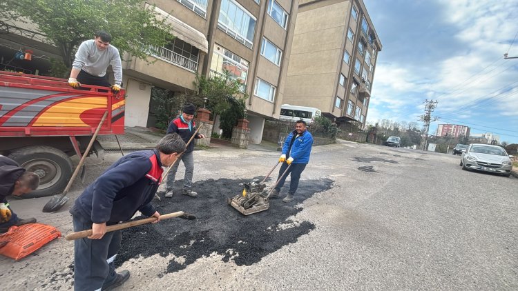 BELDEMİZDE ASFALT ÇALIŞMALARIMIZ DEVAM EDİYOR...