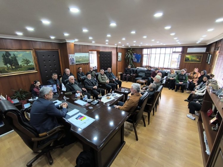 AK Parti Gülüç Belde Teşkilatından Belediyemize Birlik Ve Beraberlik Ziyareti