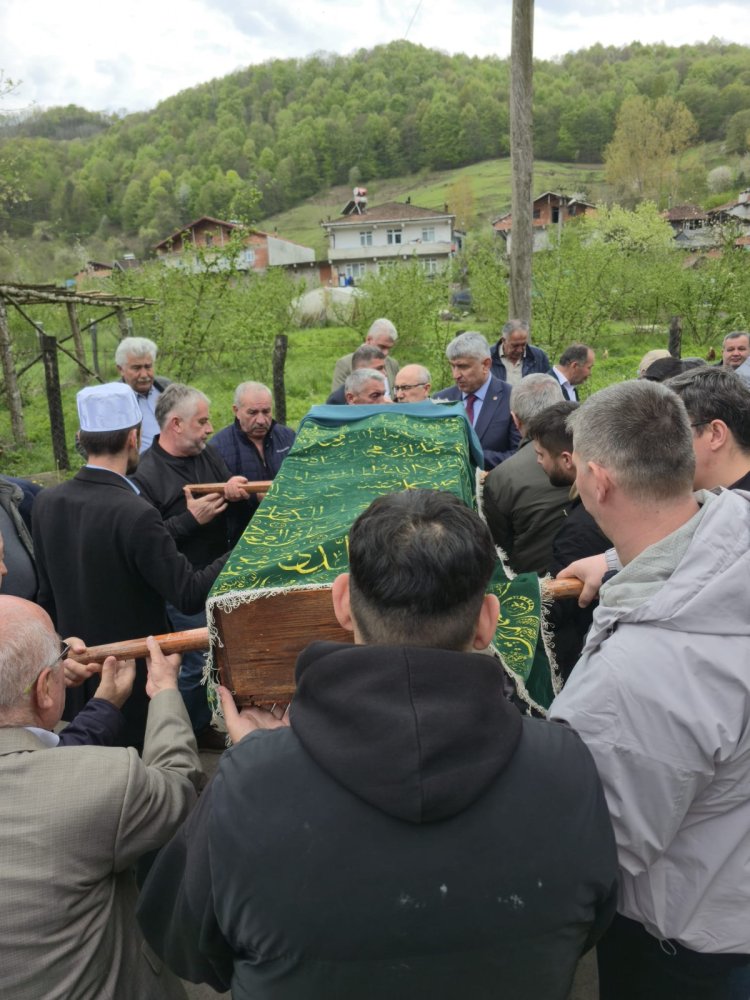 CENAZE MERASİMİNE KATILIM SAĞLADIK...