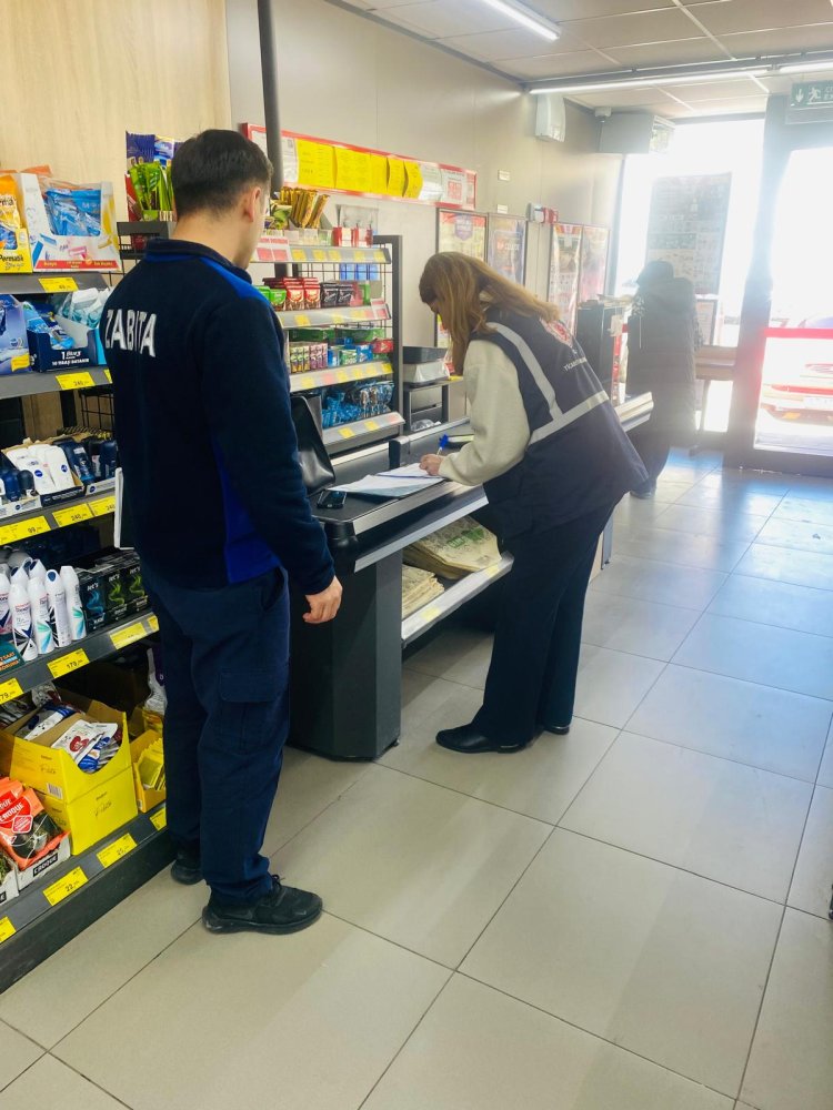 TİCARET BAKANLIĞI VE ZABITA MÜDÜRLÜĞÜ EKİPLERİMİZ DENETİMLERE DEVAM EDİYOR...