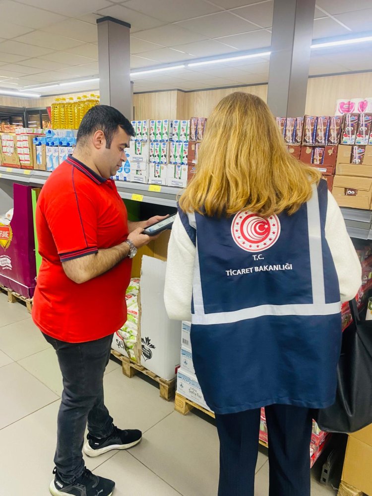 TİCARET BAKANLIĞI VE ZABITA MÜDÜRLÜĞÜ EKİPLERİMİZ DENETİMLERE DEVAM EDİYOR...