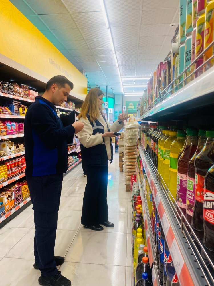 TİCARET BAKANLIĞI VE ZABITA MÜDÜRLÜĞÜ EKİPLERİMİZ DENETİMLERE DEVAM EDİYOR...