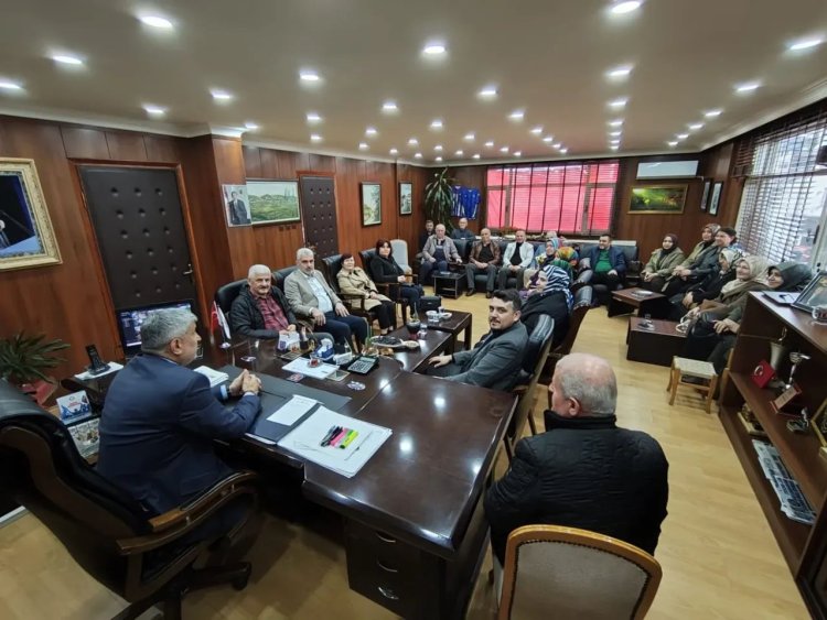 AK PARTİ KDZ EREĞLİ BELDE TEŞKİLATINDAN ANLAMLI ZİYARET...