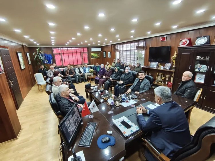 AK PARTİ KDZ EREĞLİ BELDE TEŞKİLATINDAN ANLAMLI ZİYARET...