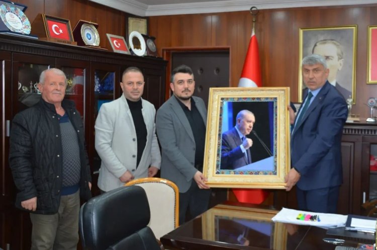 AK PARTİ KDZ EREĞLİ BELDE TEŞKİLATINDAN ANLAMLI ZİYARET...