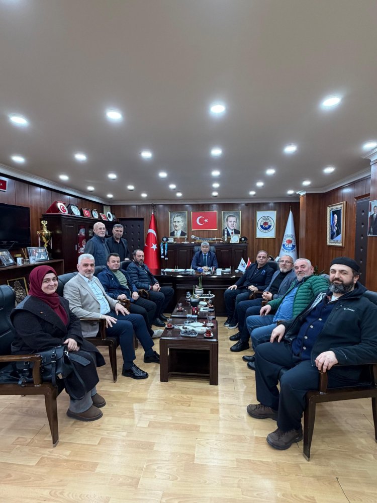 NAZİK ZİYARETLERİNDEN DOLAYI TEŞEKKÜR EDERİZ...