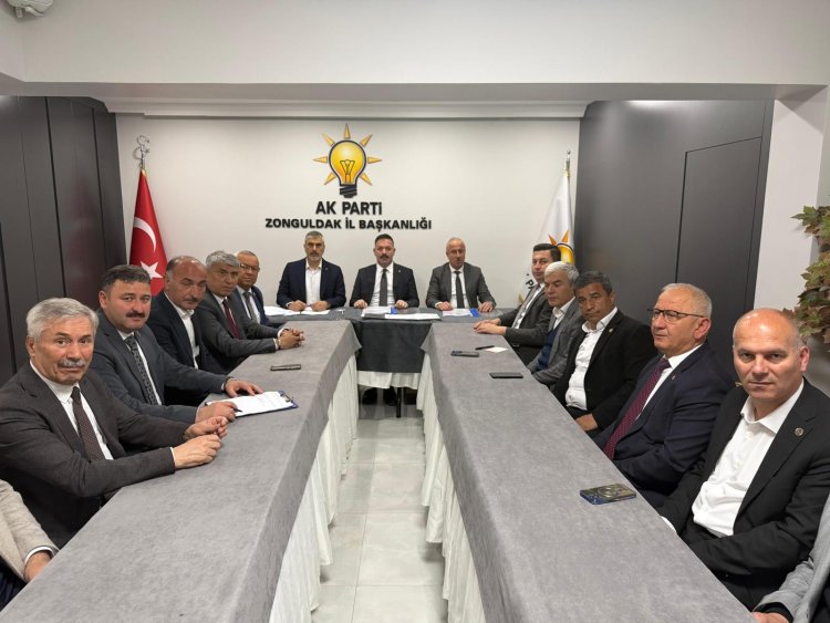 İSTİŞARE VE DEĞERLENDİRME TOPLANTISI GERÇEKLEŞTİRDİK...