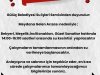 GÜLÜÇ BELEDİYE BAŞKANLIĞI SU İŞLERİ SERVİSİNDEN DUYURULUR...