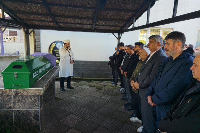 CENAZE MERASİMİNE KATILIM SAĞLADIK...