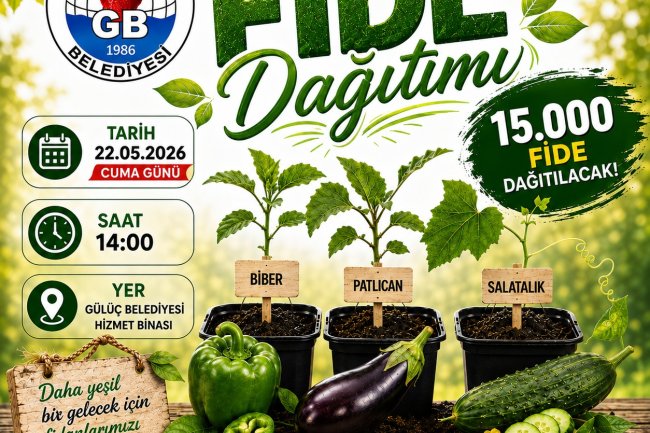 FİDE DAĞITIMI BAŞLIYOR 