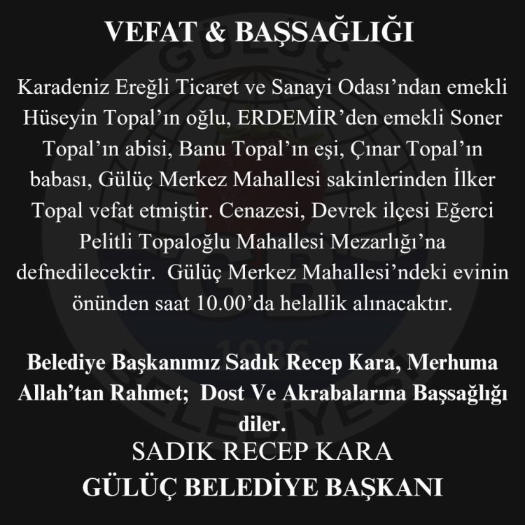 Vefat & Başsağlığı