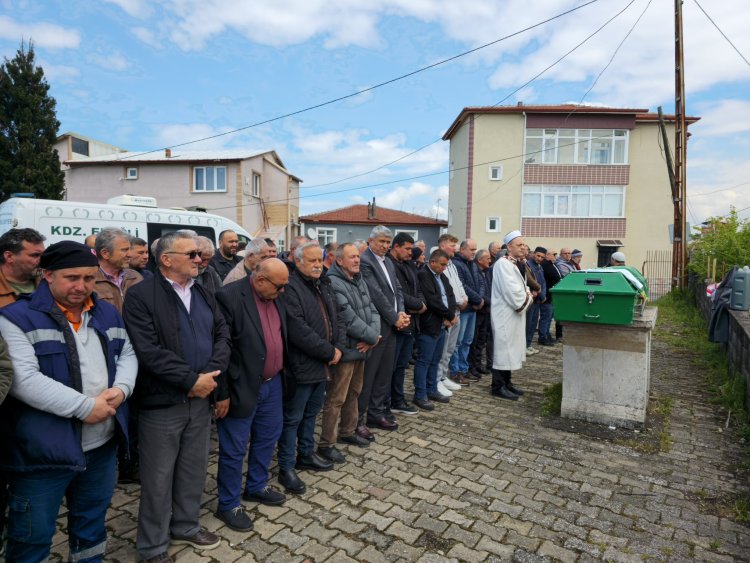 CENAZE MERASİMİNE KATILIM SAĞLADIK...