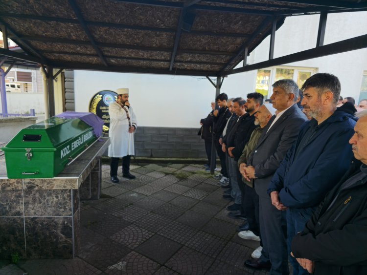 CENAZE MERASİMİNE KATILIM SAĞLADIK...