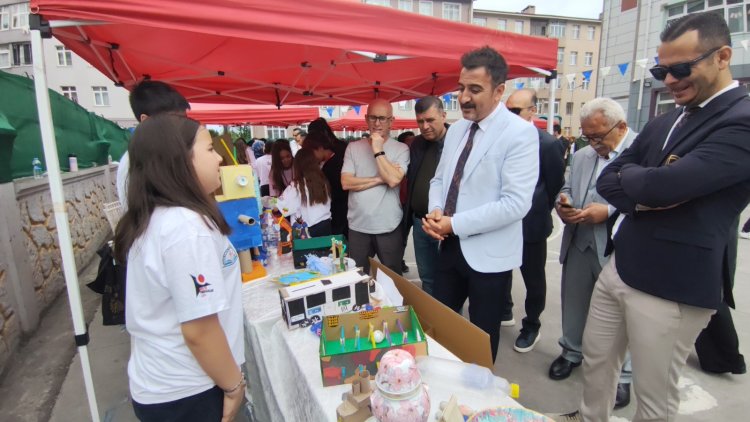 TÜBİTAK SERGİSİNE KATILIM SAĞLADIK...