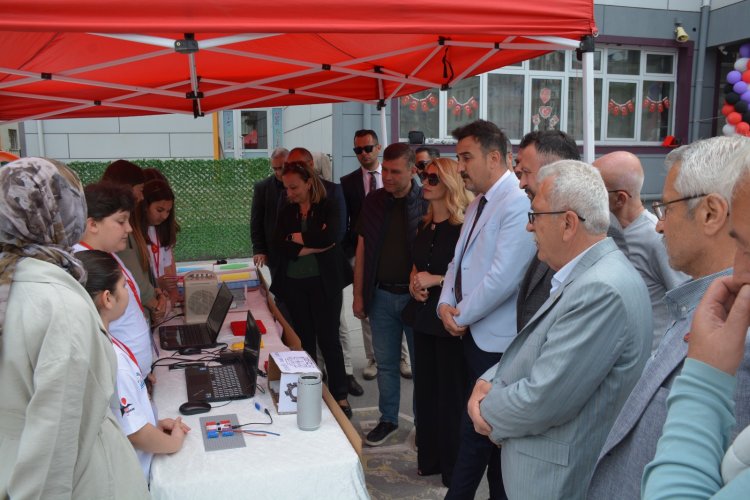 TÜBİTAK SERGİSİNE KATILIM SAĞLADIK...