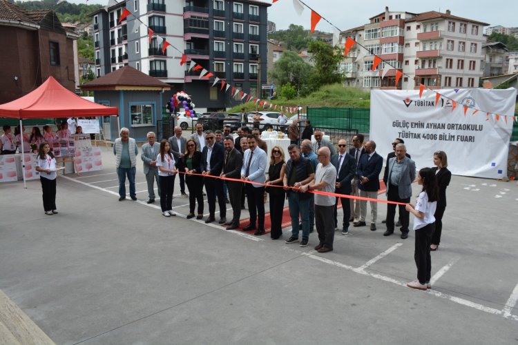 TÜBİTAK SERGİSİNE KATILIM SAĞLADIK...