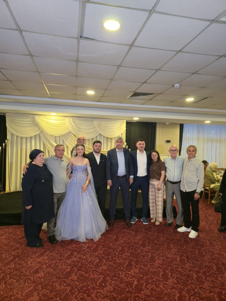 GENÇ ÇİFTİMİZE BİR ÖMÜR BOYU MUTLULUKLAR DİLERİZ