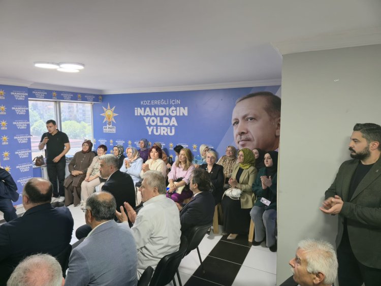 AK PARTİ KDZ EREĞLİ İLÇE TEŞKİLATI BAYRAMLAŞMA PROGRAMINA KATILIM SAĞLADIK...