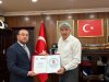 KDZ. EREĞLİ MESLEK YÜKSEKOKULU MÜDÜRÜ SEMİH ÇAKIR'DAN BELEDİYEMİZE ZİYARET
