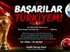 Başarılar Türkiyem...