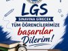 LGS SINAVINA GİRECEK TÜM ÖĞRENCİLERİMİZE BAŞARILAR DİLERİM...