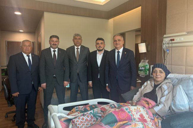 GEÇMİŞ OLSUN DİLEKLERİMİZİ İLETİYORUZ...