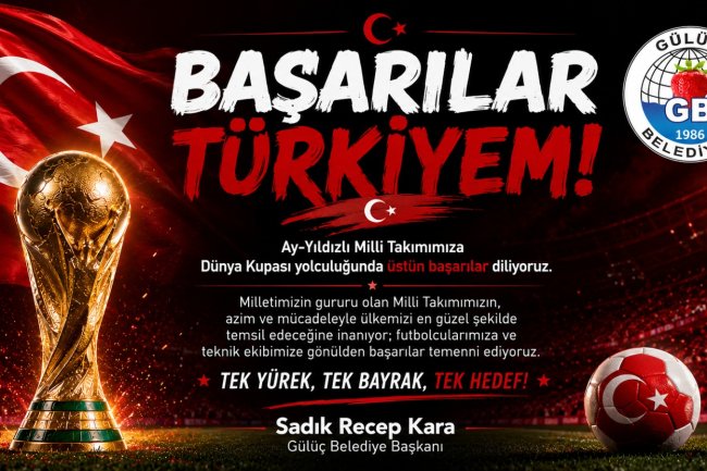 Başarılar Türkiyem...