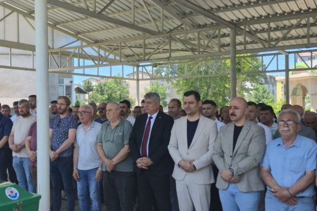 CENAZE MERASİMİNE KATILIM SAĞLADIK...