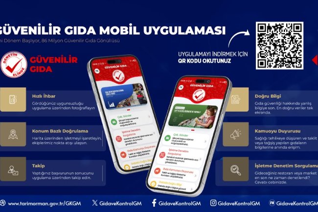 GÜVENİLİR GIDA İÇİN HEP BİRLİKTE! 