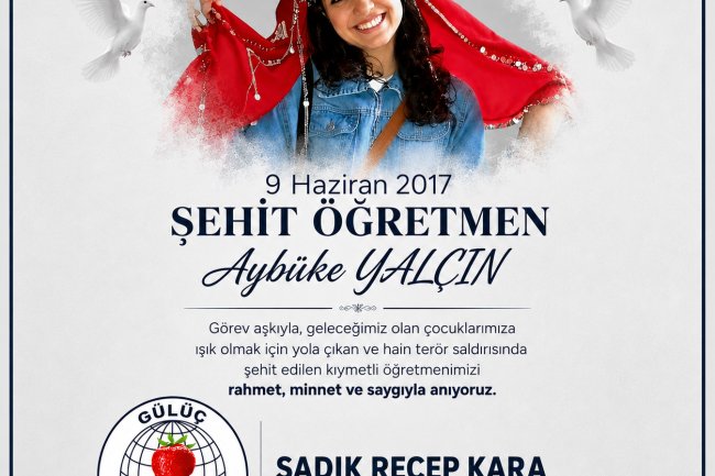 RAHMET MİNNET VE SAYGIYLA ANIYORUZ...