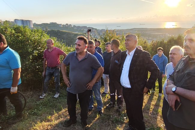 ÖRENCİK MAHALLEMİZDE MEYDANA GELEN YANGINA MÜDAHALEDE BULUNDUK...