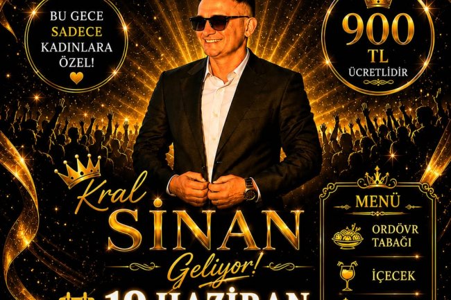 HANIMEFENDİLERE ÖZEL MUHTEŞEM BİR GECEYE DAVETLİSİNİZ! 