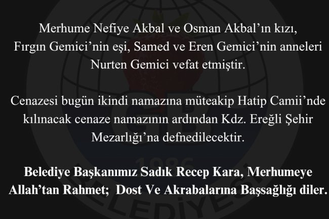 VEFAT & BAŞSAĞLIĞI