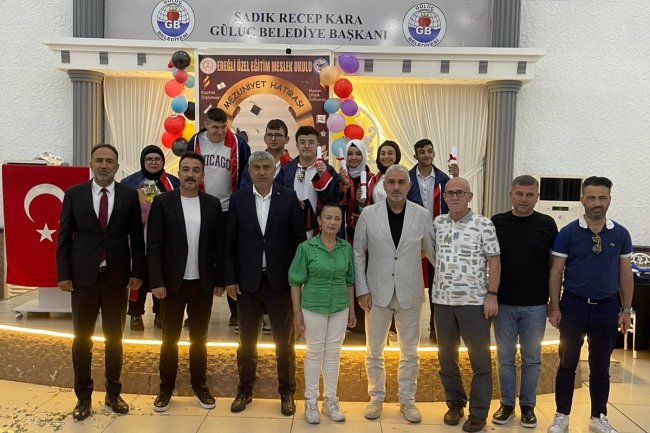 MEZUNİYET TÖRENİ PROGRAMINA KATILIM SAĞLADIK...