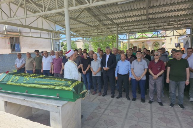 CENAZE MERASİMİNE KATILIM SAĞLADIK...