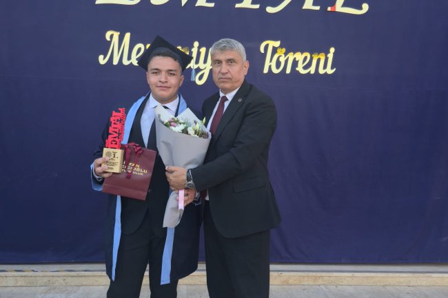 MEZUNİYET TÖRENİ PROGRAMINA KATILIM SAĞLADIK...