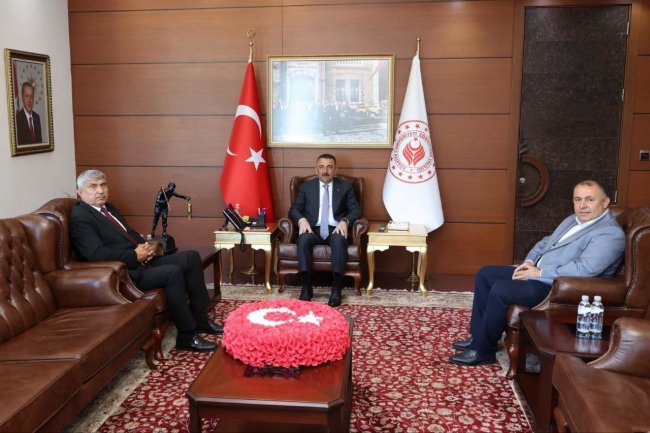 ZONGULDAK VALİMİZ OSMAN HACIBEKTAŞOĞLUNU ZİYARETTE BULUNDUK...