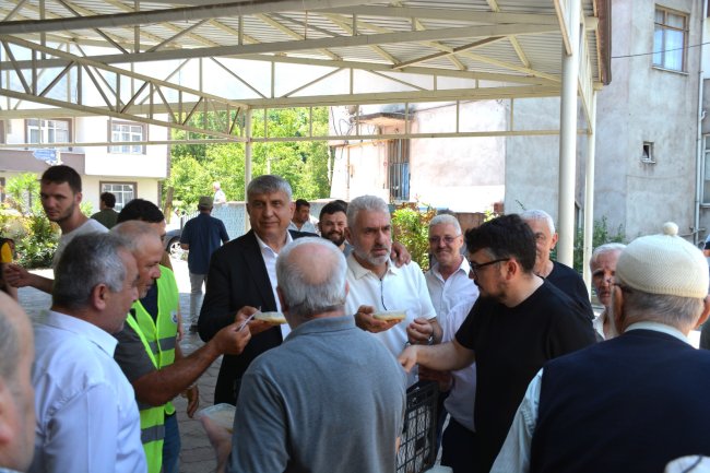 AŞURE PROGRAMIMIZ YOĞUN KATILIMLA GERÇEKLEŞTİRİLDİ